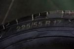 奔驰V级轮胎规格图片